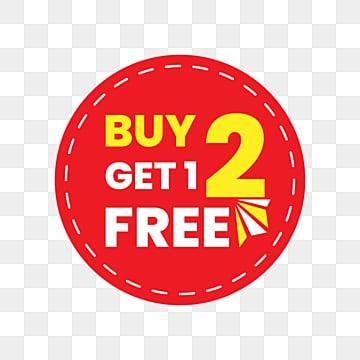 Buy 2 Get 1 Free