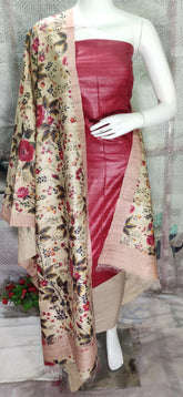 Tussar ghicha suits