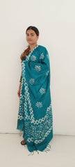 Soft silk batik print dupatta