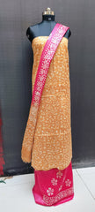 Batik print suit