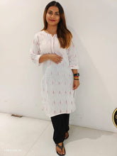 Ikkat cotton kurti