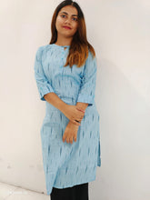 Ikkat Cotton kurti