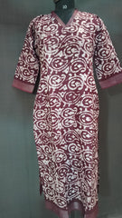 Linen long kurti