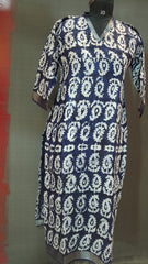 Linen long kurti