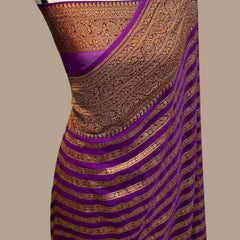 Banarsi khadi semi Warm silk Saree
