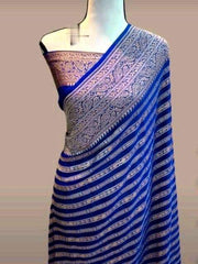 Banarsi khadi semi Warm silk Saree