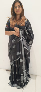 Soft rose flower buta