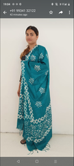 Soft silk batik dupatta