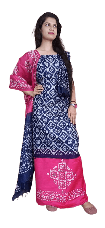 Linen print suit silkzon.in