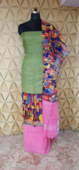 Linen print suit silkzon.in