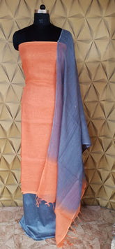 Linen print suit silkzon.in