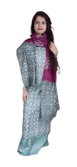 Linen print suit silkzon.in