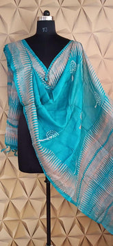 Tussar silk dupatta silkzon.in