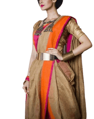 Linen saree silkzon.in