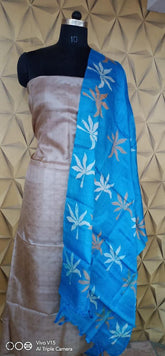 Tussar silk dupatta silkzon.in