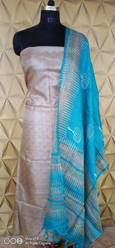 Tussar silk dupatta silkzon.in