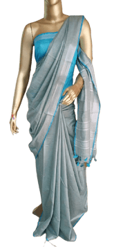 Khadi cotton saree silkzon.in