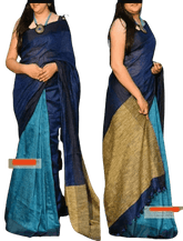 Linen saree silkzon.in