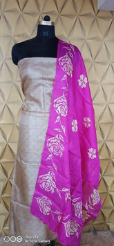 Tussar silk dupatta silkzon.in