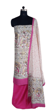 Cotton Madhubani Dress silkzon.in