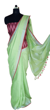 Khadi cotton saree silkzon.in