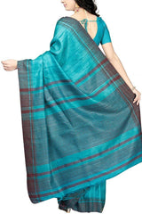 Tussar ghicha silk saree silkzon.in