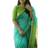 Linen saree silkzon.in