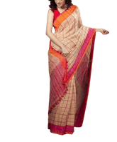 Linen saree silkzon.in