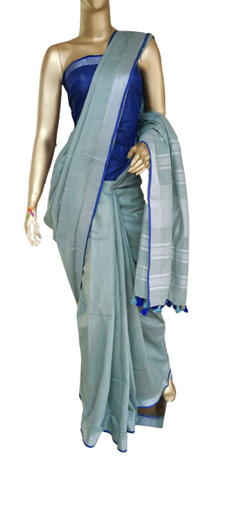 Khadi cotton saree silkzon.in