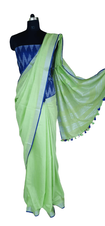 Khadi cotton saree silkzon.in