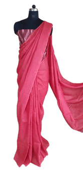 Linen saree silkzon.in