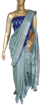 Khadi cotton saree silkzon.in