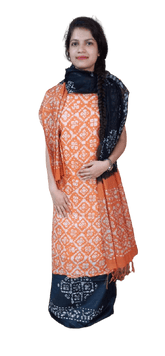 Linen print suit silkzon.in