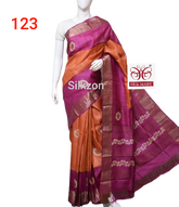 Pure Tussar Silk print saree