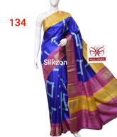 Pure Tussar Silk print saree