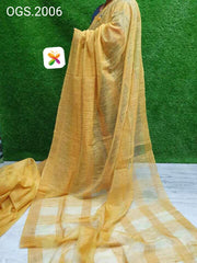 Orgenza jute ghicha saree SILK ZONE