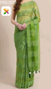 Orgenza jute ghicha saree SILK ZONE
