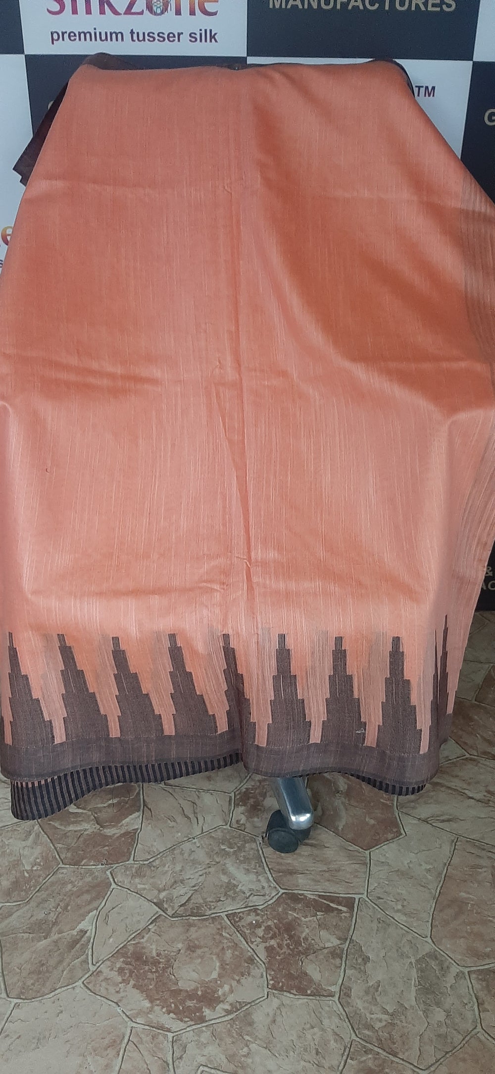 Soft silk temple border saree SILK ZONE