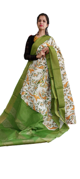 Organza Matka Silk Saree SILK ZONE