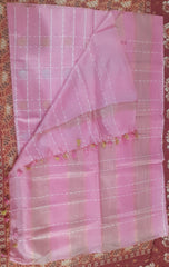 Soft silk cut work buta saree