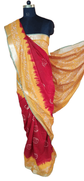 Batik print saree SILK ZONE