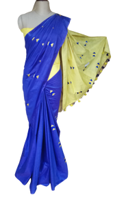 Soft silk embroidery sarre SILK ZONE