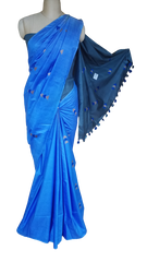 Soft silk embroidery saree SILK ZONE