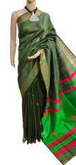 TUSSAR SILK PRINT SAREE