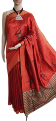 TUSSAR SILK PRINT SAREE