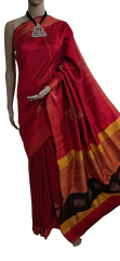 TUSSAR SILK PRINT SAREE