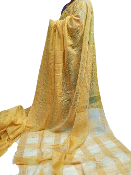 Orgenza jute ghicha saree SILK ZONE