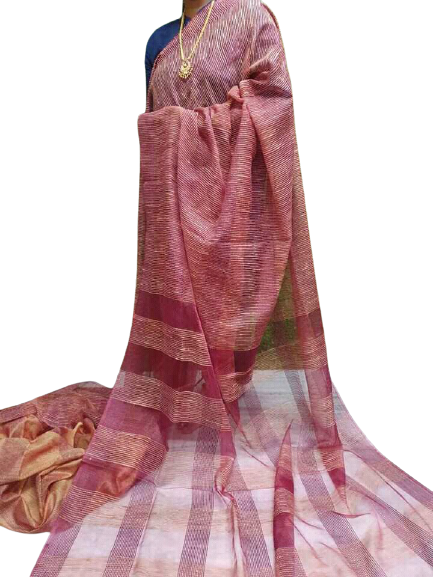 Orgenza jute ghicha saree SILK ZONE