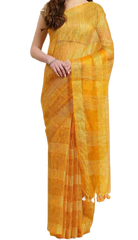 Orgenza jute ghicha saree SILK ZONE