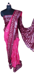 Batik print saree SILK ZONE